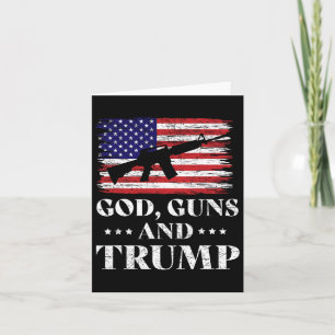 God Wapens En Trump Kaart