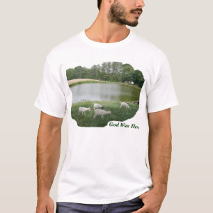 God was hier - GeitenBoerderij T-shirt