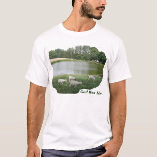 God was hier - GeitenBoerderij T-shirt
