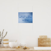 God wil nieuw jaar poster (Keuken)