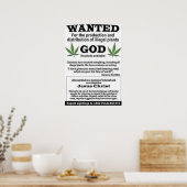 god wilde poster (Keuken)