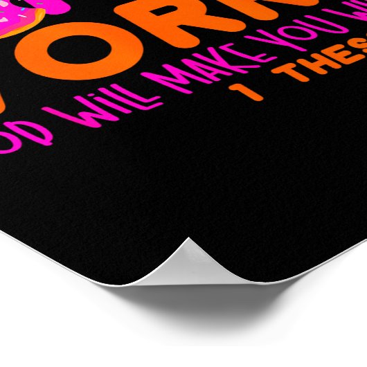 God Will Make You Whole Funny Men Women Jesus Doug Poster (Hoek)