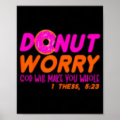 God Will Make You Whole Funny Men Women Jesus Doug Poster (Voorkant)