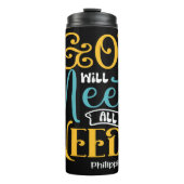 God Will Meet All Your Needs Thermosbeker (Voorkant)