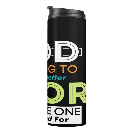 God Will Open Better Door Thermosbeker (Geroteerd rechts)