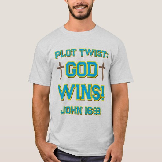 God Wins T-shirt (Voorkant)
