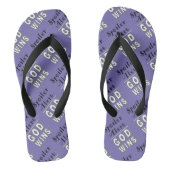 God Wins Teenslippers (Voetbed)