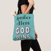 God wint Canvas tas (Dichtbij)