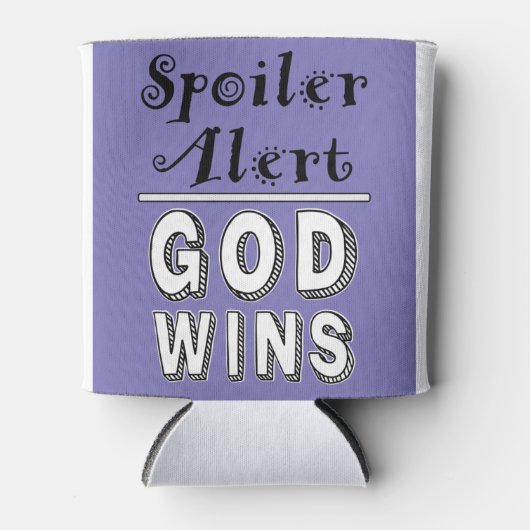 God wint Koelbox Blikjeskoeler (Voorkant)