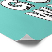 God wint Poster (Hoek)