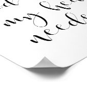 God wist dat mijn hart je poster nodig had (Hoek)