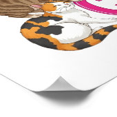 God wist dat mijn hart liefde nodig had - Schattig Poster (Hoek)