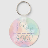 God Works All Things for Good Keychain (Voorkant)