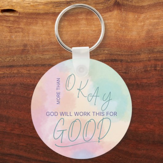God Works All Things for Good Keychain (Voorkant)