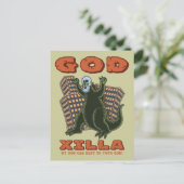 God Xilla Briefkaart (Staand voorkant)
