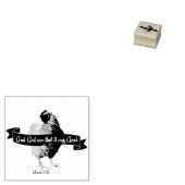 God zag dat het goed was. bijbelkip rubberstempel (Gestempeld)