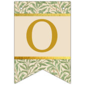 God Zal 7 Letters Groene Bladeren Doop Eerste Comm Vlaggetjes (Derde vlag)