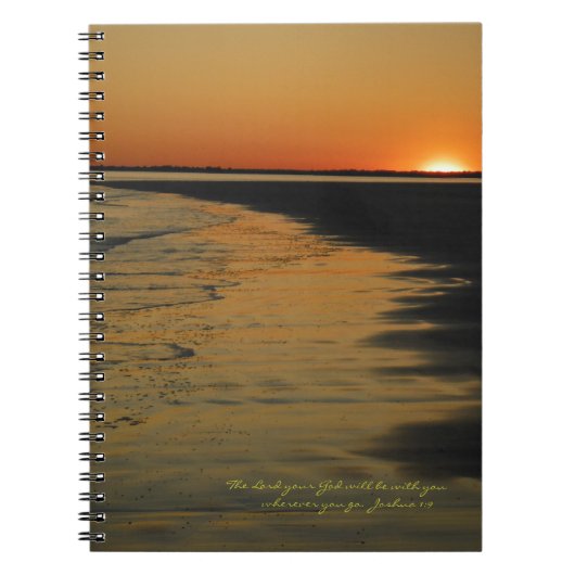 God zal bij jullie zijn ~ De reis van het leven Notitieboek (Voorkant)