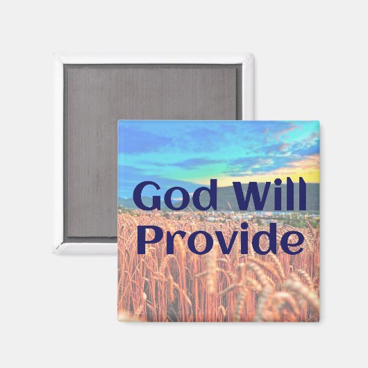 God zal de magneet leveren (Voorkant / Achterkant)