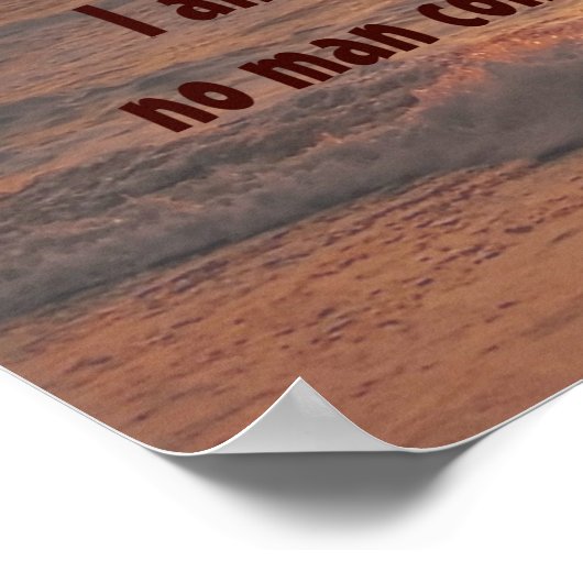 God zal een Manier met Manuscript maken Poster (Hoek)