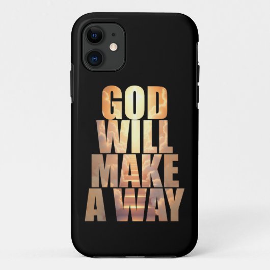God zal een weg Christelijk maken Case-Mate iPhone Case (Achterkant)