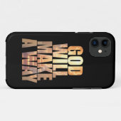 God zal een weg Christelijk maken Case-Mate iPhone Case (Achterkant (horizontaal))