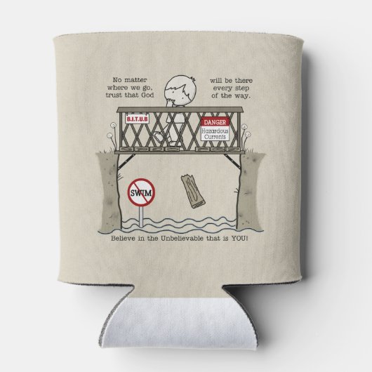 God zal er zijn blikjeskoeler (Achterkant)