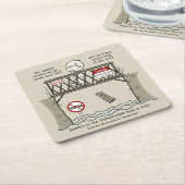 God zal er zijn kartonnen onderzetters (Schuin)