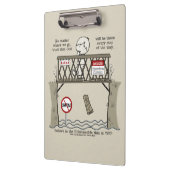 God zal er zijn klembord (Links)