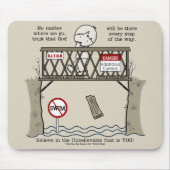 God zal er zijn muismat (Voorkant)