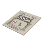 God zal er zijn tegeltje (Zijkant)