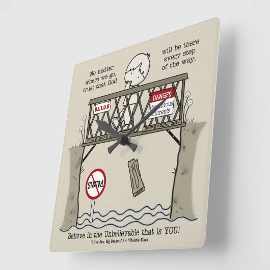 God zal er zijn vierkante klok (Hoek)