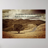 "God zal je nooit verlaten of in het belang van jo Poster (Voorkant)