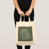 God zal je nooit verlaten tote bag (Voorkant (product))