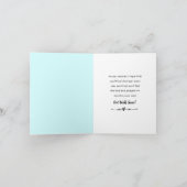 God zal je verfrissen en Rest Ca brengen Kaart (Binnen)