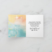 God zal je verfrissing en rust brengen kaart (Binnen)