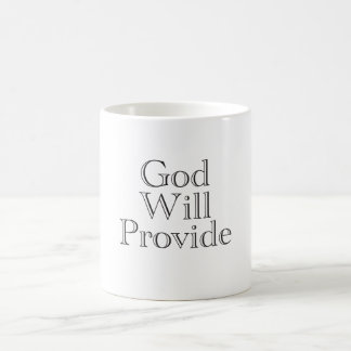 God Zal Zorgen Koffiemok