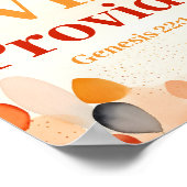 God zal zorgen voor Boho Christelijke muurschilder Poster (Hoek)