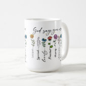 God zeg dat je speciaal bent koffiemok (Voorkant rechts)