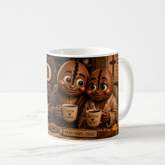 God Zegen Dit Huis Koffiemok (Voorkant rechts)