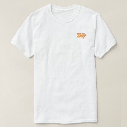 God Zegen Je Hart T-shirt (Design voorkant)