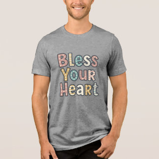 God Zegen Je Hart Tri-Blend Shirt