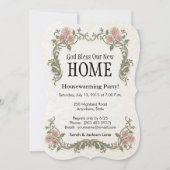God Zegen Ons Thuis: Gepersonaliseerd Kaart (Voorkant)