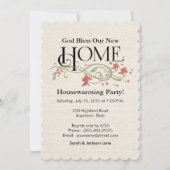 God Zegen Ons Thuis: Gepersonaliseerd Kaart (Voorkant)