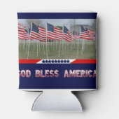 God zegenAmerika Blikjeskoeler (Achterkant)