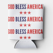 God zegenAmerika Blikjeskoeler (Voorkant)