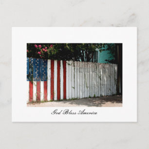 God zegenAmerika Briefkaart