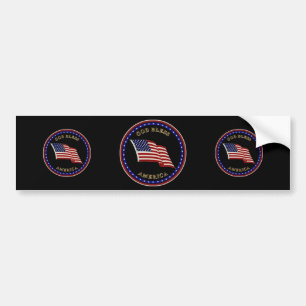 God zegenAmerika Bumpersticker