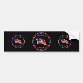 God zegenAmerika Bumpersticker