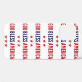 God zegenAmerika Case-Mate iPhone Case (Achterkant (horizontaal))
